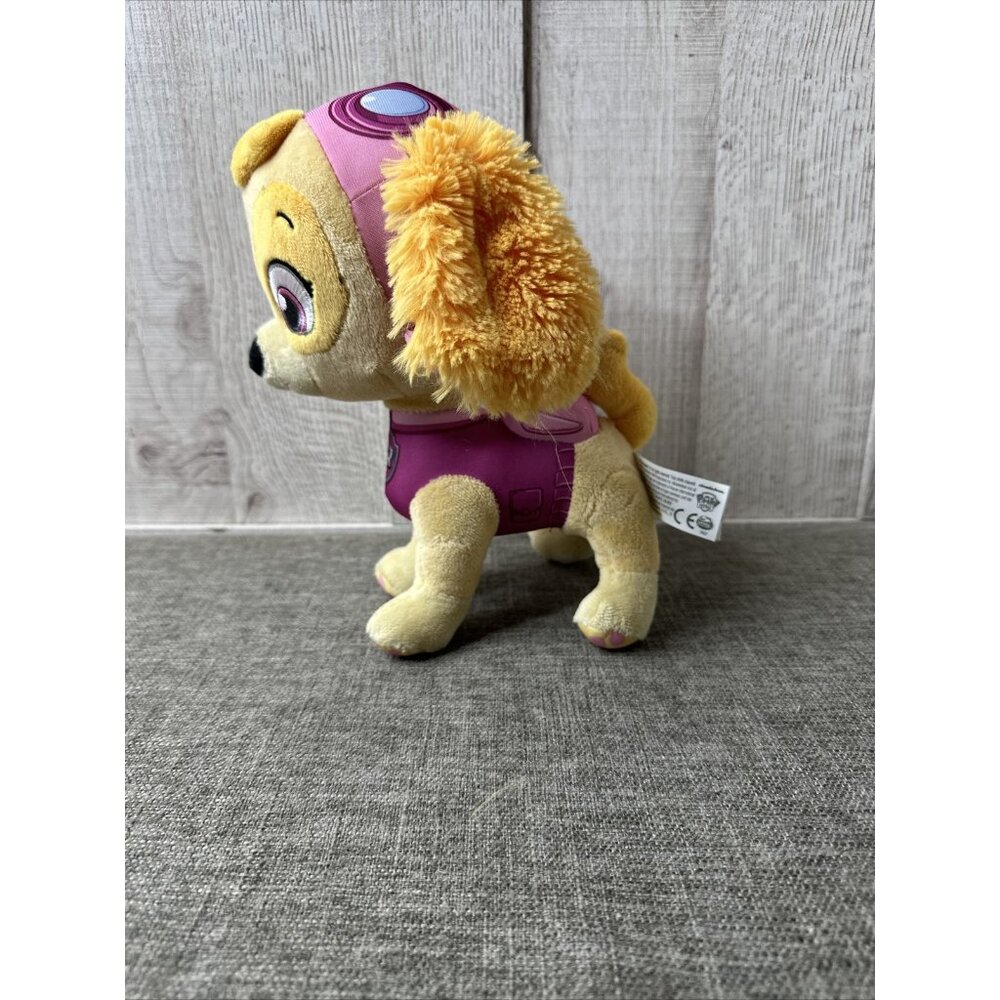 Paw Patrol Skye 11" Plush Hero Stuffed Animal Big Head Nickelodeon Puppy Dog - Picture 3 of 5